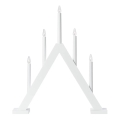 Markslöjd 706222 - Kerstkandelaar ARIELE 5xE10/3W/230V dennenhout/wit