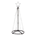 Markslöjd 706328 - LED buiten kerstdecoratie ABETO 90xLED/2,7W/230V 1,2m IP44 zwart
