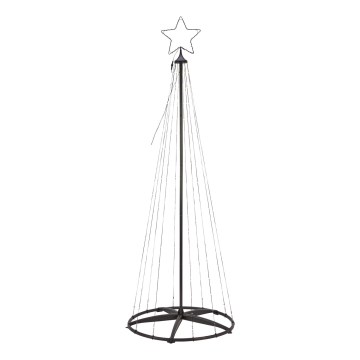 Markslöjd 706329 - LED buiten kerstdecoratie ABETO 200xLED/2,7W/230V 2m IP44 zwart