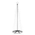 Markslöjd 706330 - LED buiten kerstdecoratie ABETO 380xLED/3,6W/230V 3m IP44 zwart