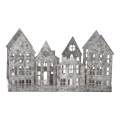 Markslöjd 706365 - LED Kerstkandelaar YORK 3xLED/0,1W/1xCR2032 grijs