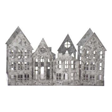 Markslöjd 706365 - LED Kerstkandelaar YORK 3xLED/0,1W/1xCR2032 grijs