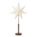 Markslöjd 706493 - LED Oplaadbare kerstdecoratie NOELLA LED/0,5W/3,7V 2000 mAh bruin/wit