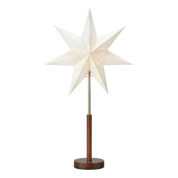 Markslöjd 706493 - LED Oplaadbare kerstdecoratie NOELLA LED/0,5W/3,7V 2000 mAh bruin/wit