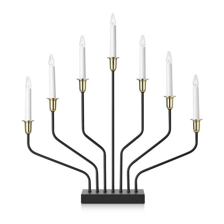 Markslöjd - Kerstkandelaar BROSA XL 7x E10 / 3W / 230V