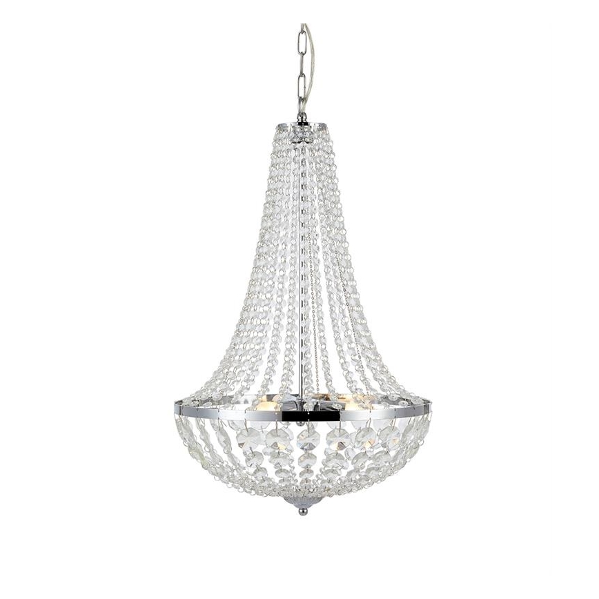 Markslöjd - Kristallen badkamer kroonluchter aan ketting 3x G9 / 20W / 230 IP44