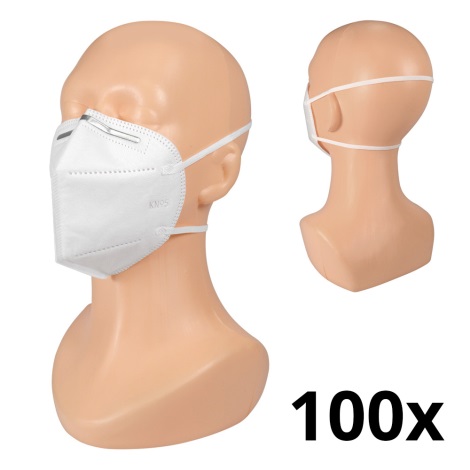 Masque de protection classe KN95 (FFP2) 100pcs - COMFORT