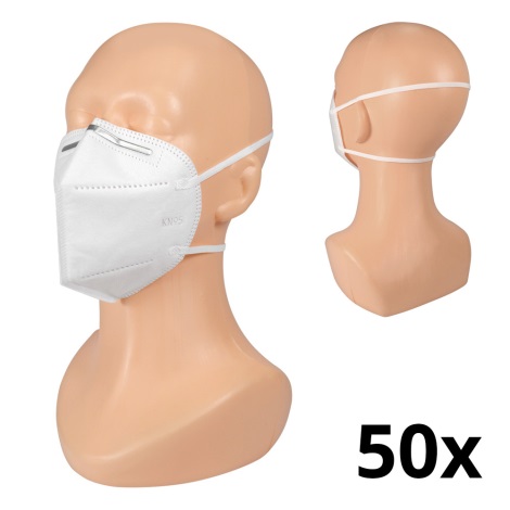 Masque de protection KN95 (FFP2) 50pcs - COMFORT