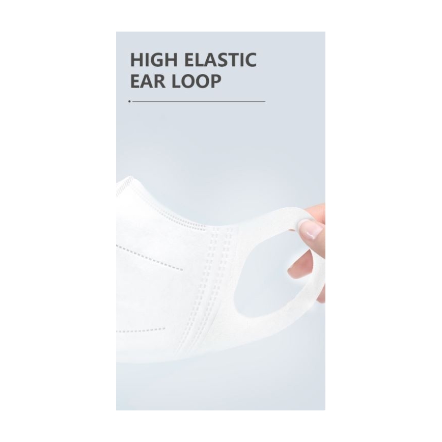 Masque facial KN90 NR D 100pcs