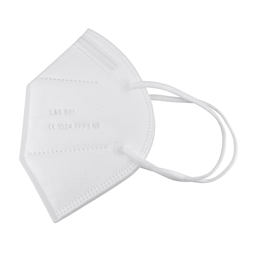 Masque FFP3 NR Lu0026S B01 - 5-épaisseurs - 99,87% du0027efficacité 