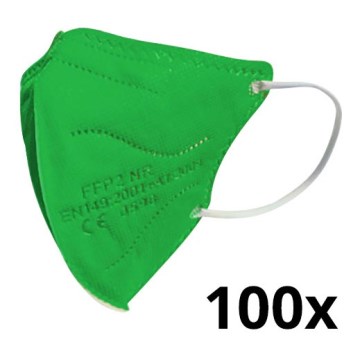 Masque taille enfant FFP2 NR Kids vert 100pcs