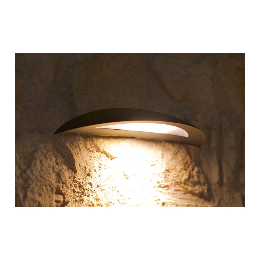 Massive 17208/93/10 - LED Wandlamp voor buiten PORI 1xLED/7,5W antraciet