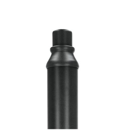 Mât métallique pour éclairage extérieur BASE, 3 m, noir