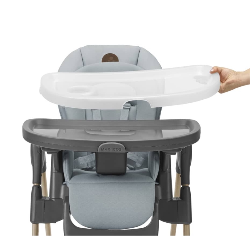 Maxi-Cosi - Chaise haute enfant 6en1 MINLA gris/blanc