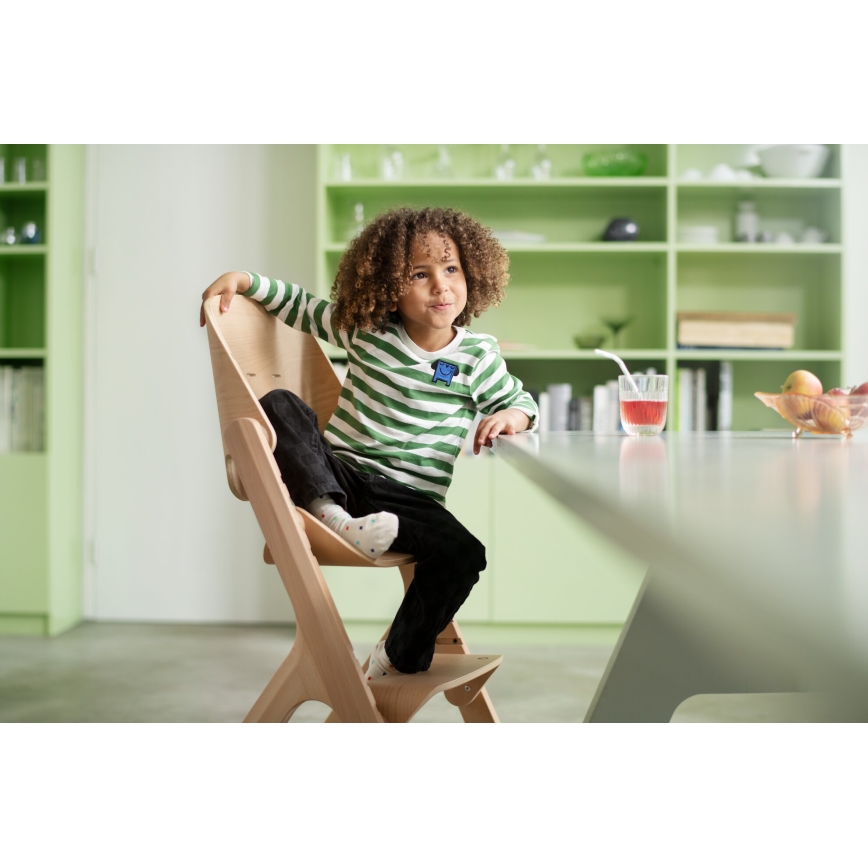 Maxi-Cosi - Kinder eetstoel NESTA beige/beuken