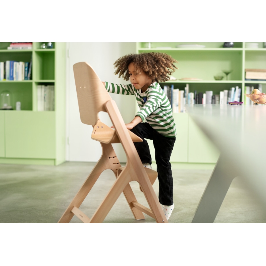 Maxi-Cosi - Kinder eetstoel NESTA beige/beuken