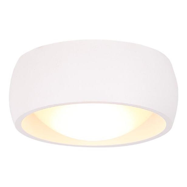 MAXLIGHT C0135 - Plafonnier salle de bain KODAK LED/8W/230V d. 10,8 cm IP44 blanc