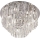 MAXLIGHT C0137 - Plafondlamp MONACO 15xG9/40W/230V diameter 60 cm glanzend chroom