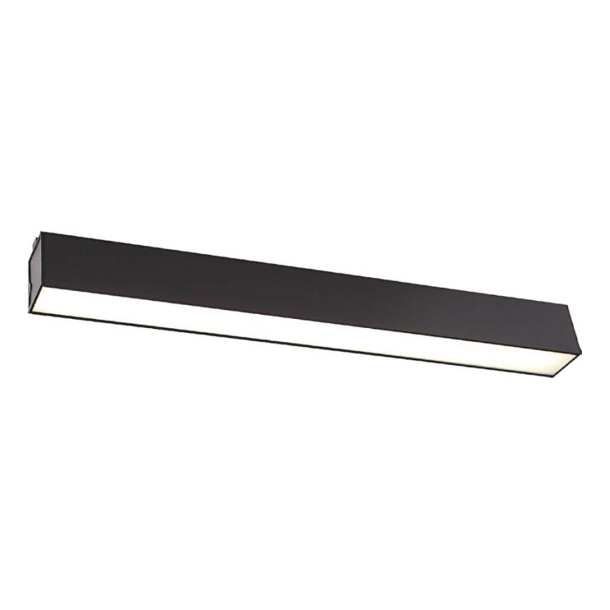 MAXLIGHT C0190 - Plafonnier LINEAR LED/18W/230V 57 cm noir