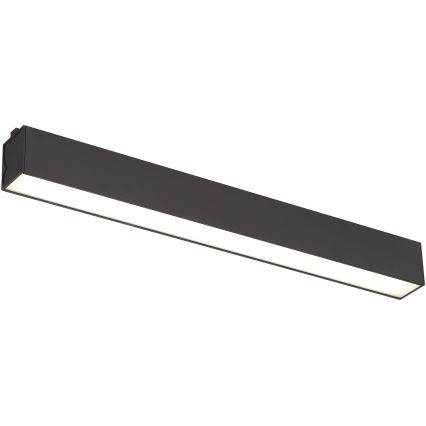 MAXLIGHT C0190 - Plafonnier LINEAR LED/18W/230V 57 cm noir