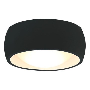 MAXLIGHT C0204 - Plafonnier salle de bain KODAK LED/8W/230V d. 10,8 cm IP44 noir