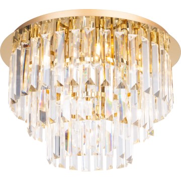MAXLIGHT C0205 - Plafonnier MONACO 9xG9/40W/230V d. 42 cm doré