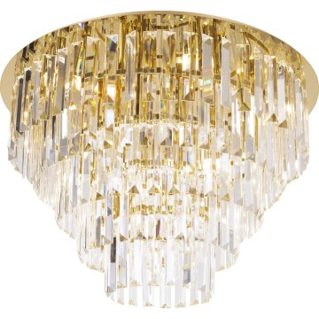 MAXLIGHT C0224 - Plafonnier MONACO 16xG9/40W/230V d. 80 cm doré