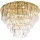 MAXLIGHT C0224 - Plafonnier MONACO 16xG9/40W/230V d. 80 cm doré