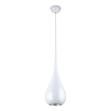 MAXLIGHT P0235 - Suspension filaire DROP 1xE27/40W/230V d. 20 cm blanc