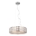 MAXLIGHT P0236 - Suspension filaire DIAMANTE 5xG9/42W/230V d. 38 cm chrome brillant