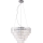 MAXLIGHT P0260 - Hanglamp aan een koord MONACO 15xG9/40W/230V diameter 60 cm glanzend chroom
