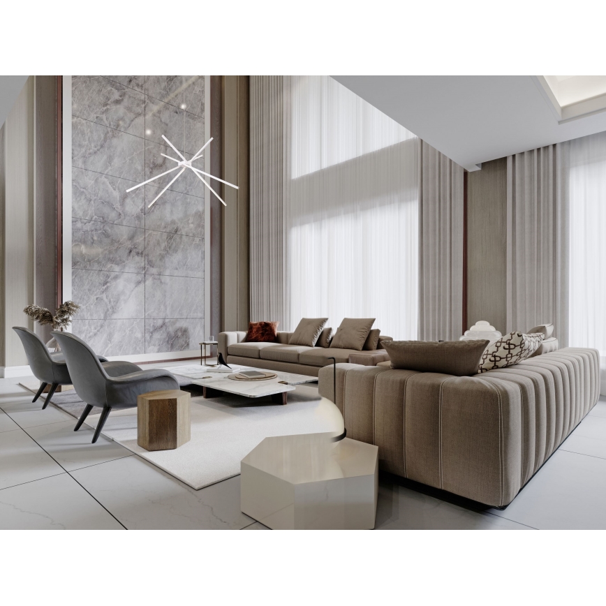 MAXLIGHT P0270 - LED Hanglamp aan een koord SPIN LED/33W/230V wit