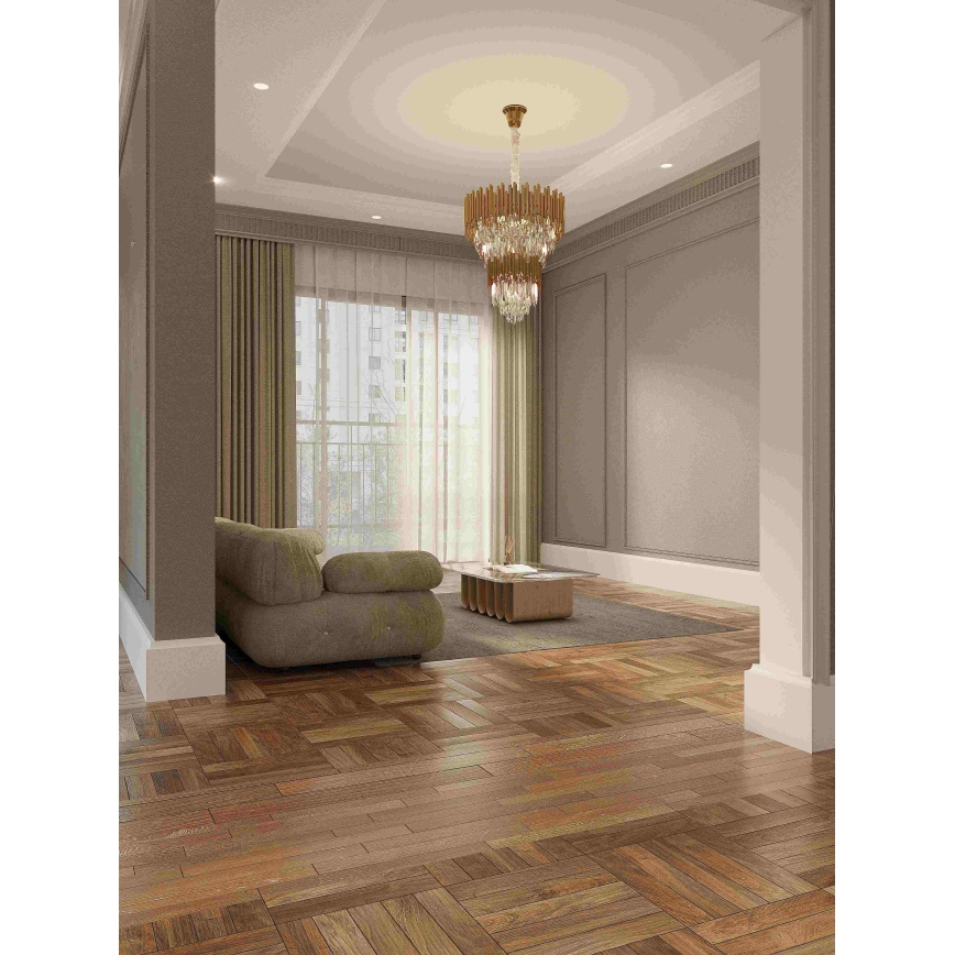 MAXLIGHT P0283 - Hanglamp aan een ketting VOGUE 16xE14/40W/230V diameter 60 cm goud