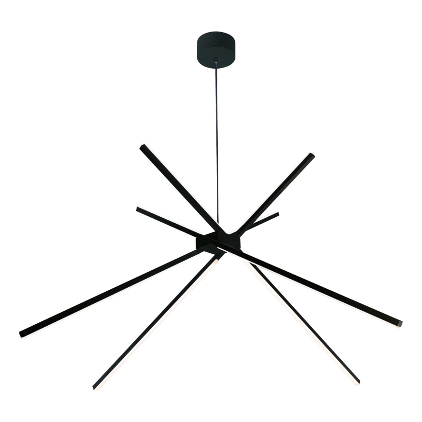 MAXLIGHT P0412 - LED Hanglamp aan een koord SPIN LED/33W/230V zwart