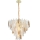 MAXLIGHT P0418 - Hanglamp aan een ketting ARWENA 15xE14/40W/230V diameter 80 cm goud