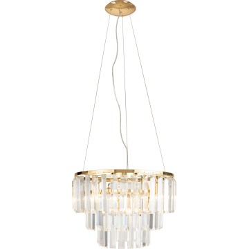 MAXLIGHT P0423 - Suspension filaire MONACO 9xG9/40W/230V d. 42 cm doré