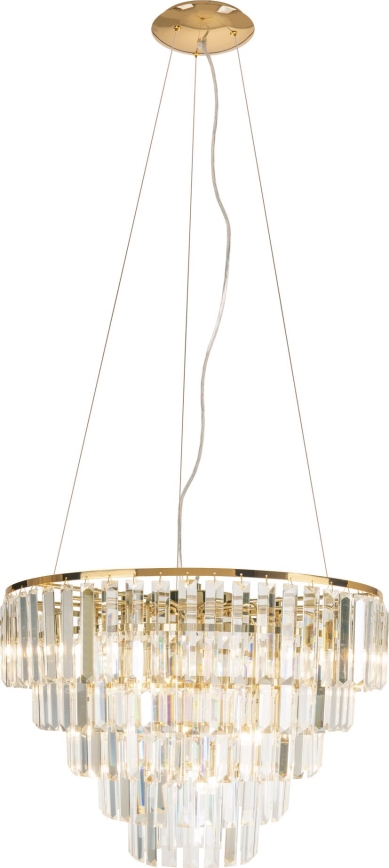 MAXLIGHT P0424 - Suspension filaire MONACO 15xG9/40W/230V d. 60 cm doré