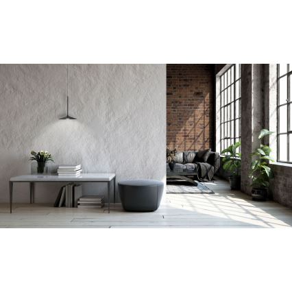 MAXLIGHT P0456 - LED Hanglamp aan een koord HANA LED/6W/230V diameter 17,5 cm zwart