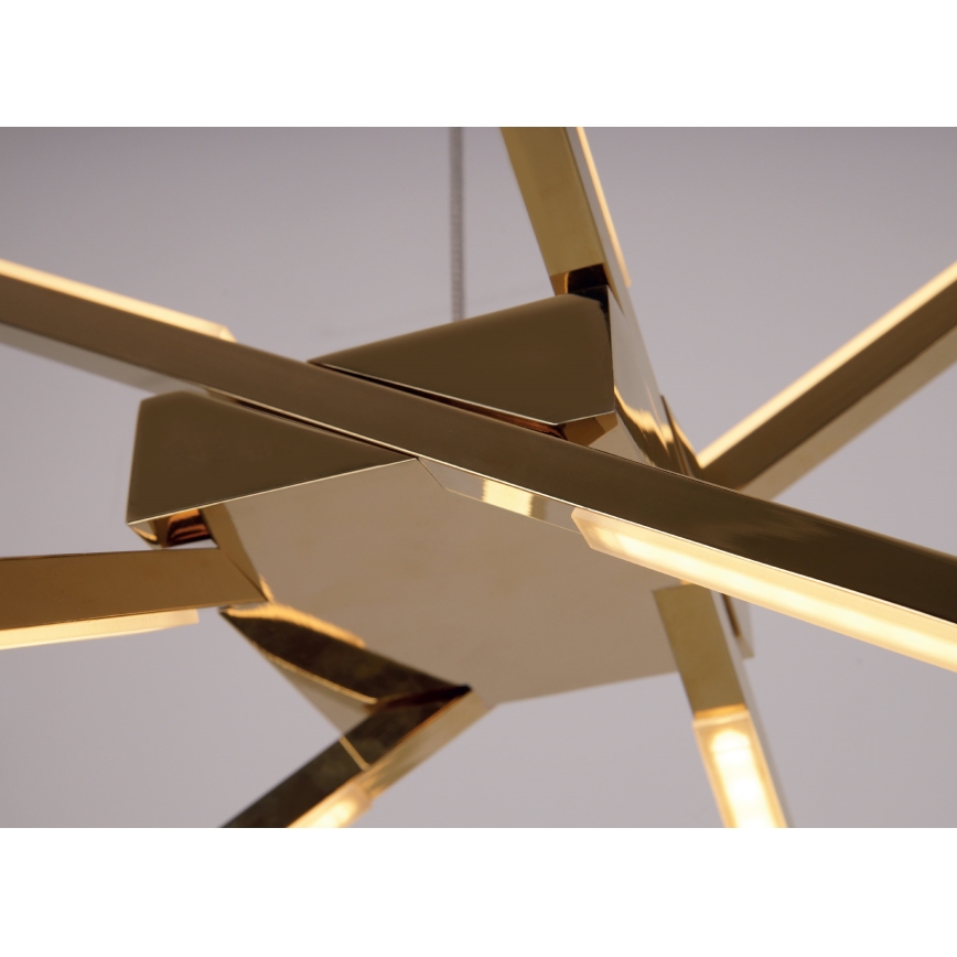 MAXLIGHT P0457 - Suspension filaire ARAIGNEE LED/33W/230V doré