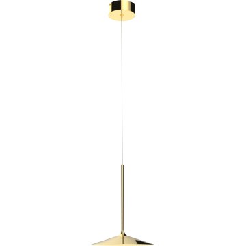 MAXLIGHT P0460 - Suspension filaire HANA LED/6W/230V d. 17,5 cm doré
