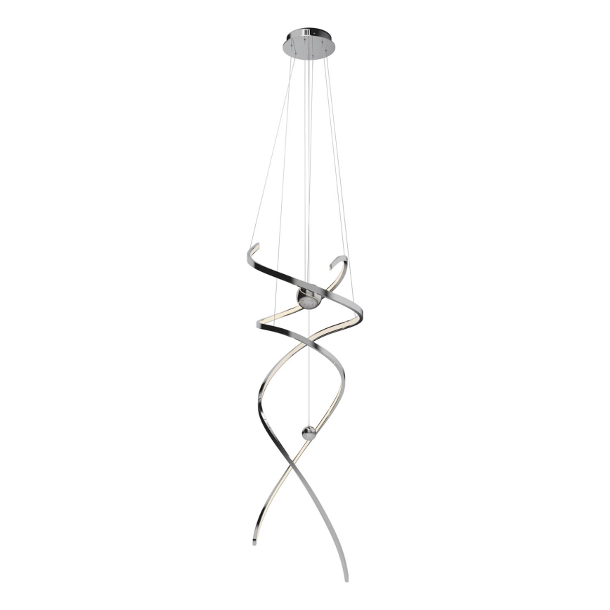 MAXLIGHT P0482D - Suspension filaire à intensité variable RITZ LED/100W/230V d. 60 cm CRI 90 chrome brillant