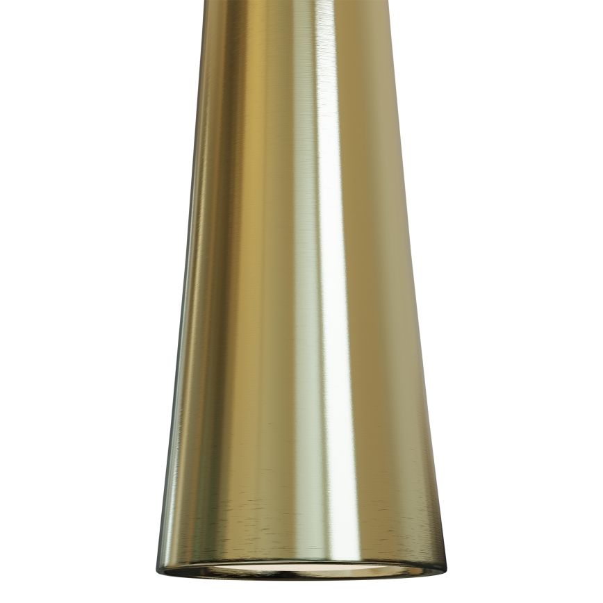 MAXLIGHT P0485 - LED Hanglamp aan een koord KOFFIE LED/7W/230V diameter 3 cm goud