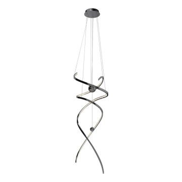 MAXLIGHT P0500D - Dimbare LED hanglamp aan een koord RITZ LED/100W/230V diameter 60 cm CRI 90 zwart