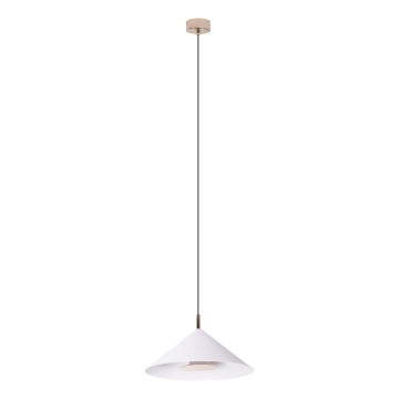 MAXLIGHT P0505 - Suspension filaire VULCANO LED/5W/230V d. 30,5 cm blanc