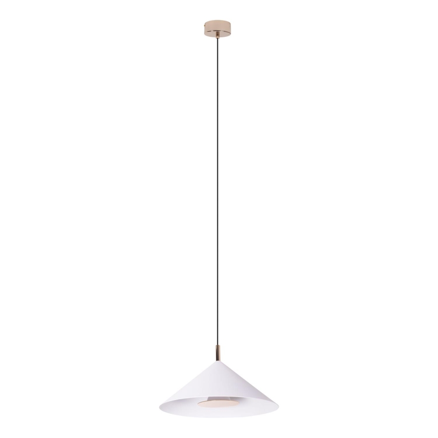 MAXLIGHT P0505 - Suspension filaire VULCANO LED/5W/230V d. 30,5 cm blanc