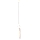 MAXLIGHT P0511 - Suspension filaire CAMPANILA 1xE27/40W/230V d. 10 cm laiton/gris