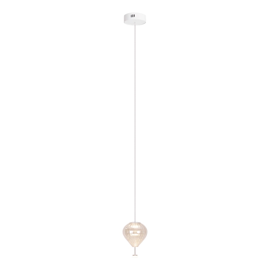 MAXLIGHT P0527 - Suspension filaire PALLONCINI 2xLED/3W/230V d. 12 cm transparent