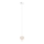 MAXLIGHT P0527 - Suspension filaire PALLONCINI 2xLED/3W/230V d. 12 cm transparent