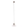 MAXLIGHT P0532 - LED Hanglamp aan een koord SIGNATURE LED/8W/230V diameter 22 cm messing/doorzichtig