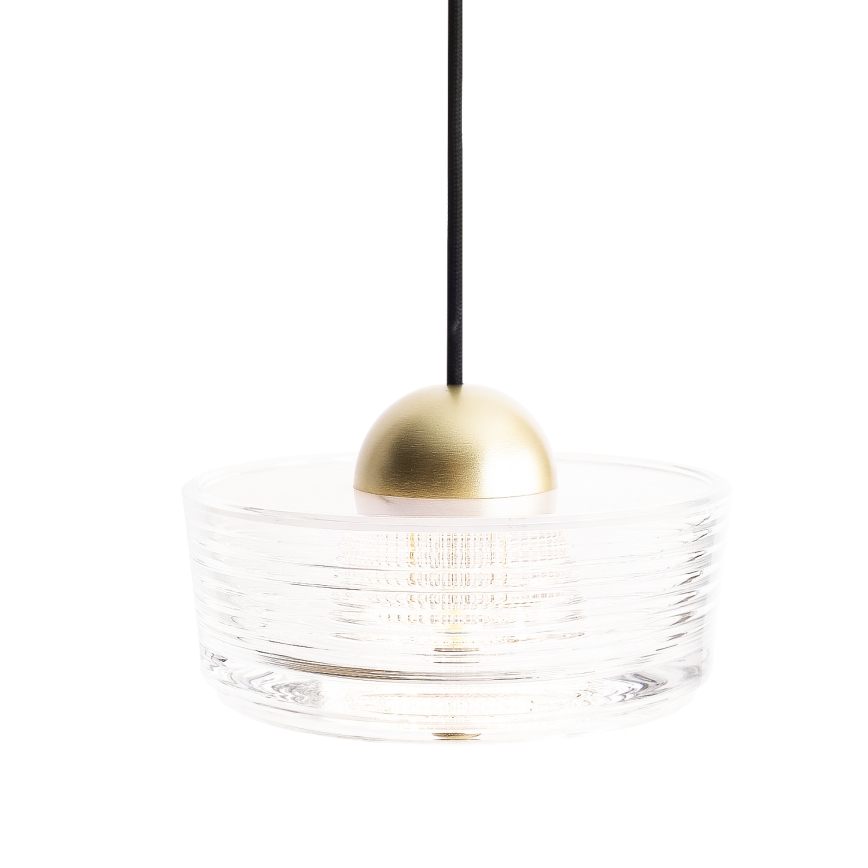 MAXLIGHT P0543 - Suspension filaire LIPARI LED/22W/230V d. 35 cm transparent